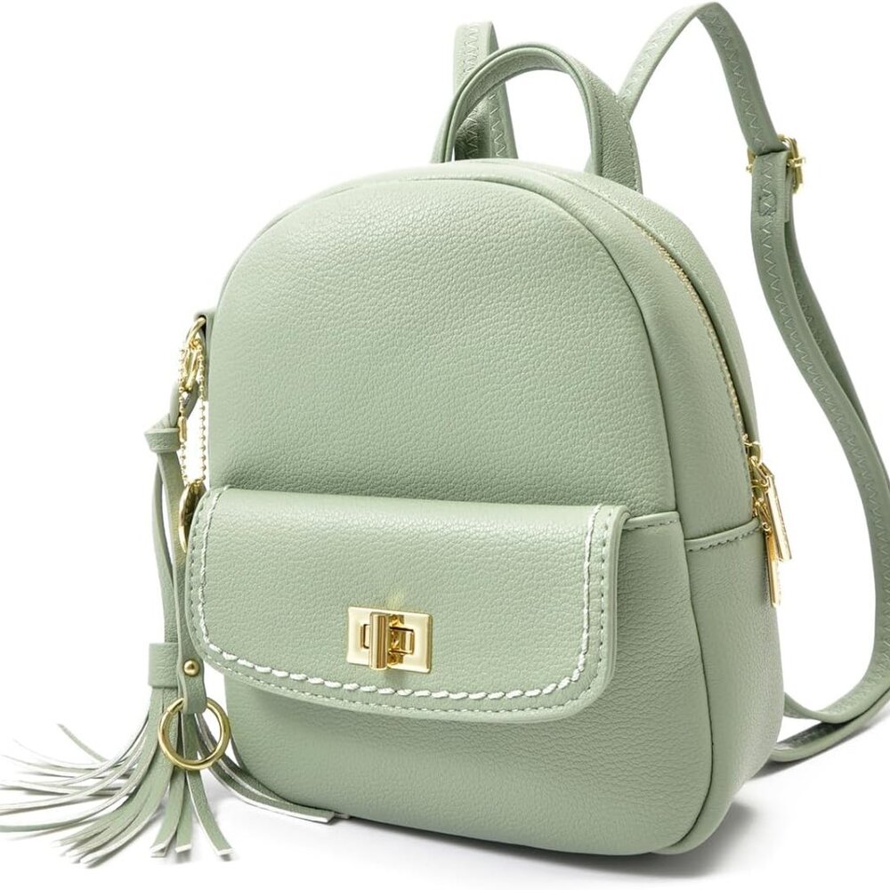 mini backpack small backpack for women Pu leather backpack fashion